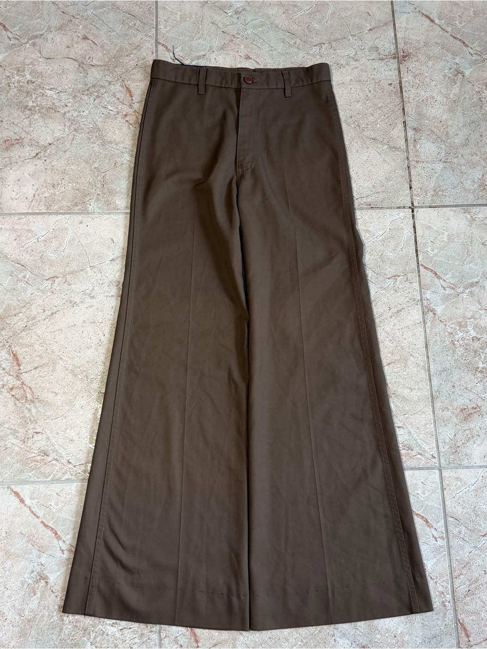 Vintage Brittania Brown Wide Leg Pants – 29x31